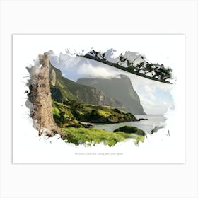 Mt Gower, Lord Howe Island, New South Wales Art Print