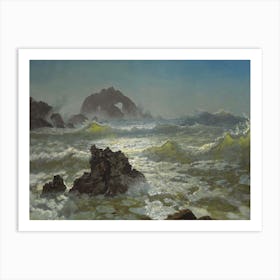 Seal Rock, California, Albert Bierstadt Art Print