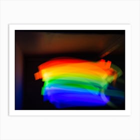 Rainbow Light Art Print