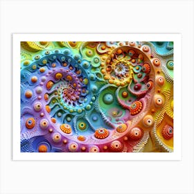 Fractal Art 1 Art Print