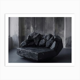 Rock Chair Art Print