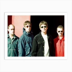 Oasis At The Metroradio Arena, Newcastle Upon Tyne, Art Print