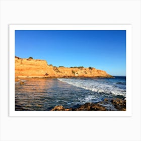 Beach At Dusk, Ibiza (Spain Series) Art Print