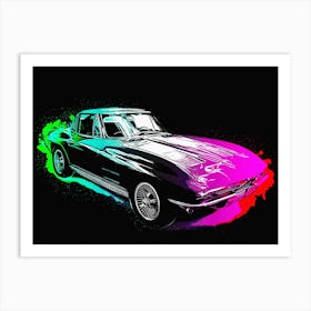 Chevrolet Corvette C2 1 Art Print