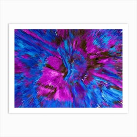 Acrylic Extruded Painting 209 Art Print