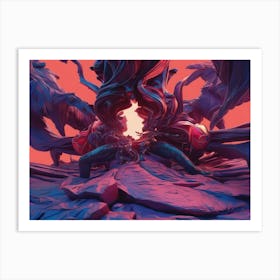 Nebula 6 Art Print