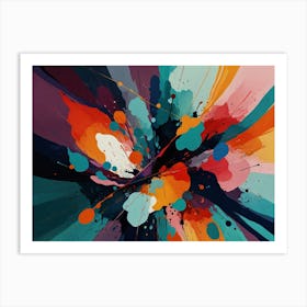 Abstract Painting 163 Art Print