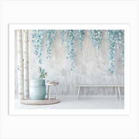 Weeping Willow Wall Mural Art Print