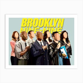 Brooklyn 99 Print | Brooklyn Nine Nine Print Art Print