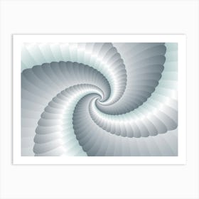 Swirl Wings Set 3 Art Print