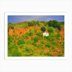 The House In The Hills Art Print