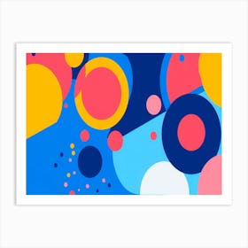 Abstract Background Art Print