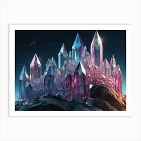 Crystals In The Sky 1 Art Print