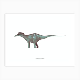 Amargasaurus Art Print