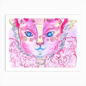 A lttle celestial creature 1 Art Print