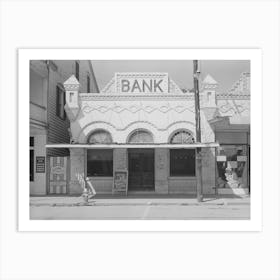Vacant Bank Building, Saint Martinville, Louisiana By Russell Lee 1 Art Print