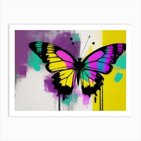 Butterfly - Butterfly Stock Videos & Royalty-Free Footage 7 Art Print