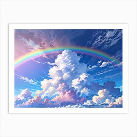 Rainbow In The Sky 16 Art Print