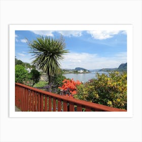 View Of plockton Scotland Landscape Ocean Art Print