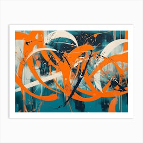 'Orange' 2 Art Print