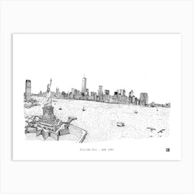 New York City Skyline Art Print