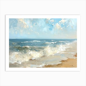 Coastal Impression Dynamic Waves 6 Art Print