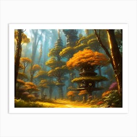 Forest 21 Art Print