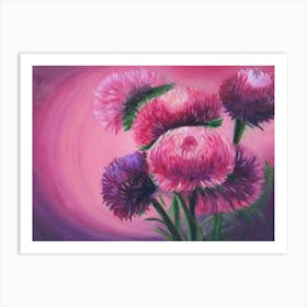 Thistle Painting Art Print