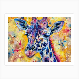 Giraffe 177 Art Print