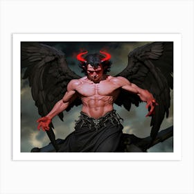 Demon 10 Art Print