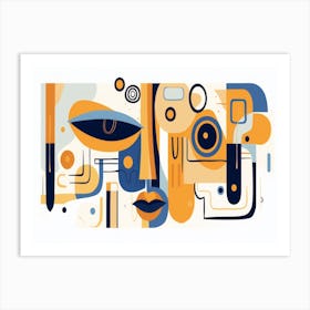 Abstract Painting 52 Art Print