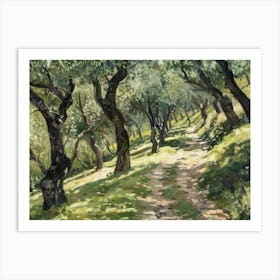 Olive Grove 2 Art Print