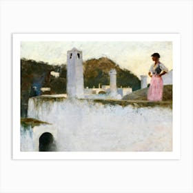 View of Capri, John Singer Sargent.jpg Art Print