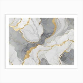 Marble Wallpaper Art Print