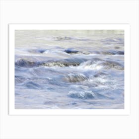 Tranquil Stream Landscape Art Print