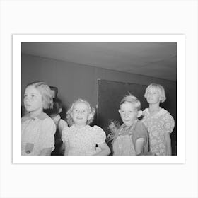 Schoolchildren, Pie Town, New Mexico By Russell Lee Art Print