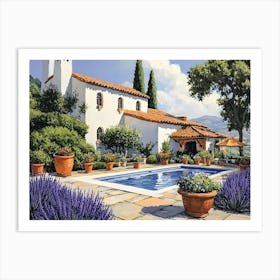 Spanish Winery 16 Art Print