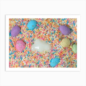 Easter Eggs 525 Art Print