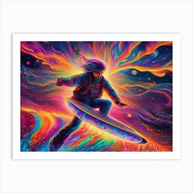 Surfer Art Print