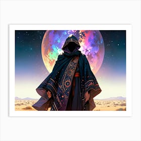 Man In A Robe 2 Art Print