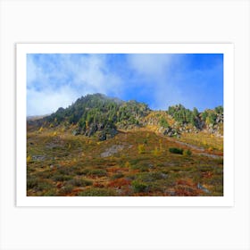 Autumn In The Mountains Art Print