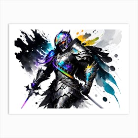 Dark Knight 1 Art Print
