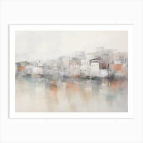 Abstract City Painting Art Print