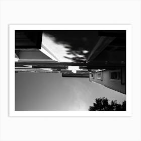 Old European Apartment Building View From Below 5 Art Print