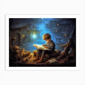 Joy Of Reading 41 Art Print