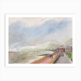 Hythe Seafront 15th June 2024 Art Print