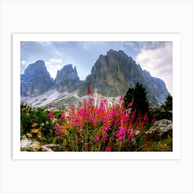 Dolomite Mountains 4 Art Print