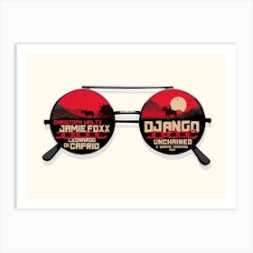 Django Movie Art Print