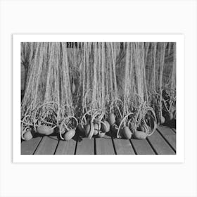 Nets With Floats, Astoria, Oregon By Russell Lee Art Print