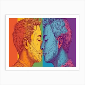 Rainbow Love 3 Art Print